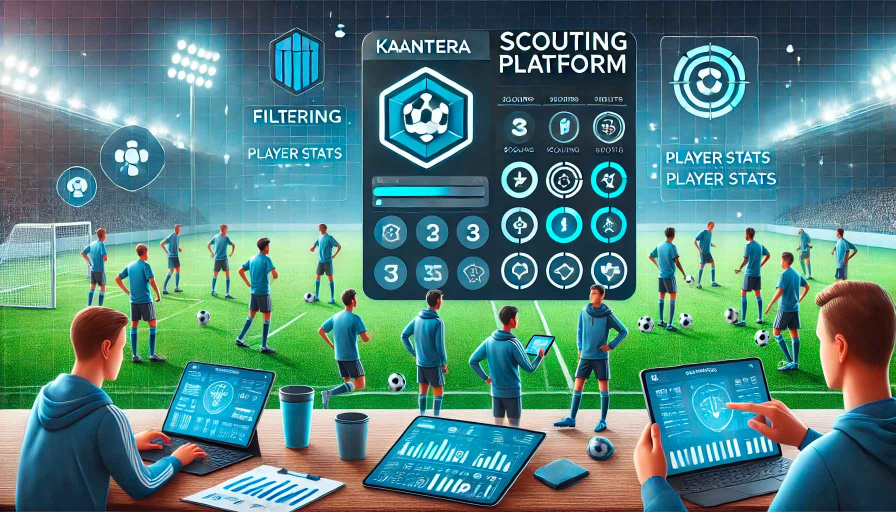 El nuevo módulo de Scouting de Kaantera: Optimiza la evaluación de jugadores con una herramienta integral